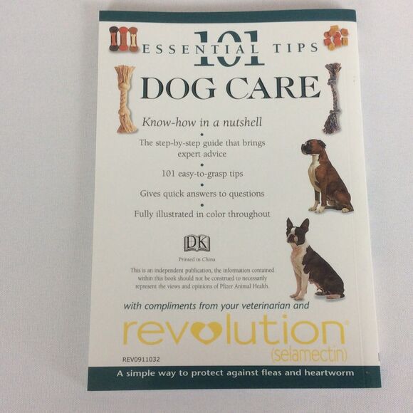 DK Set Of 2 Dog Books*101 Essential Tips Dog Care& K*I*S*S Guide To Living w/Dog - Picture 7 of 8